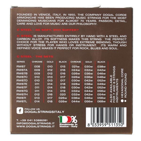 Dogal RW87B Carbonsteel 009-046c