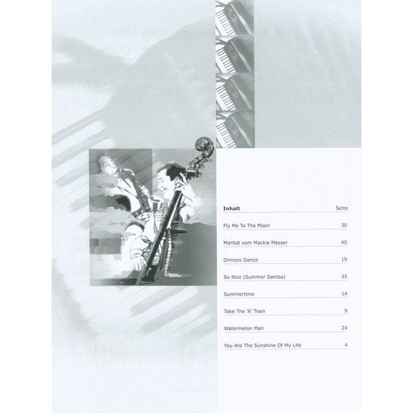 Holzschuh Verlag Akkordeon Pur Jazz & Swing 2