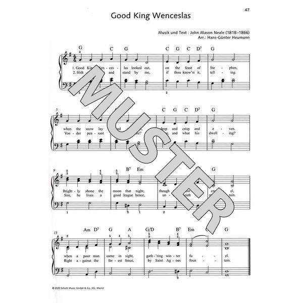 Schott Pianotainment Christmas