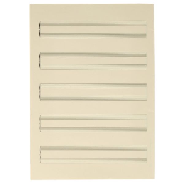 Star Sheet Music Paper Piano DIN A4