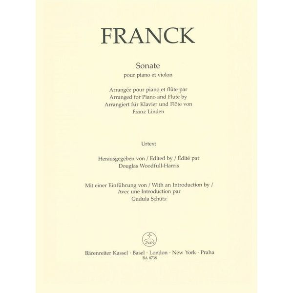 Brenreiter Franck Sonate
