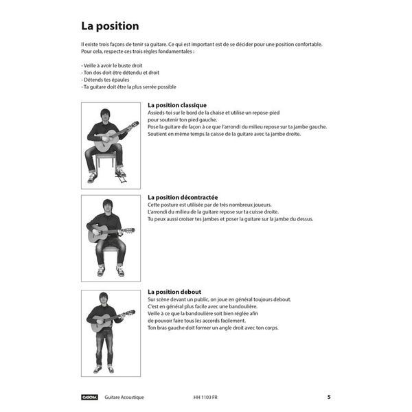 Cascha Guitare Acoustique Apprendre