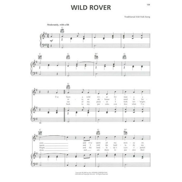 Hal Leonard Irish Ballads