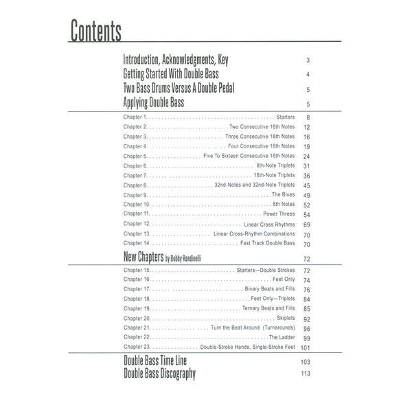 Modern Drummer Publications Encyclopedia of Double Bass
