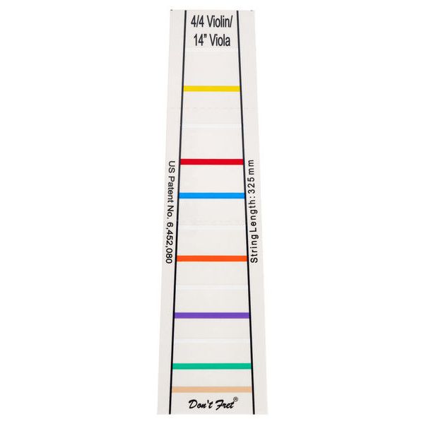 Don't Fret Finger Position Violin 4/4