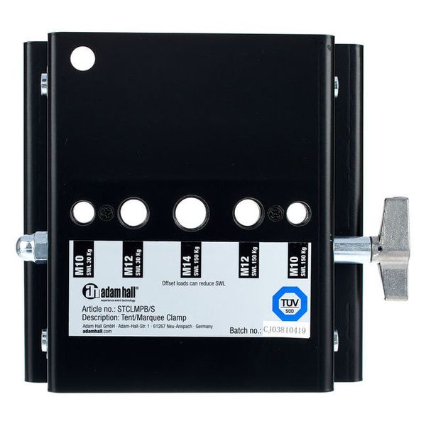 Adam Hall Tent Clamp Bk