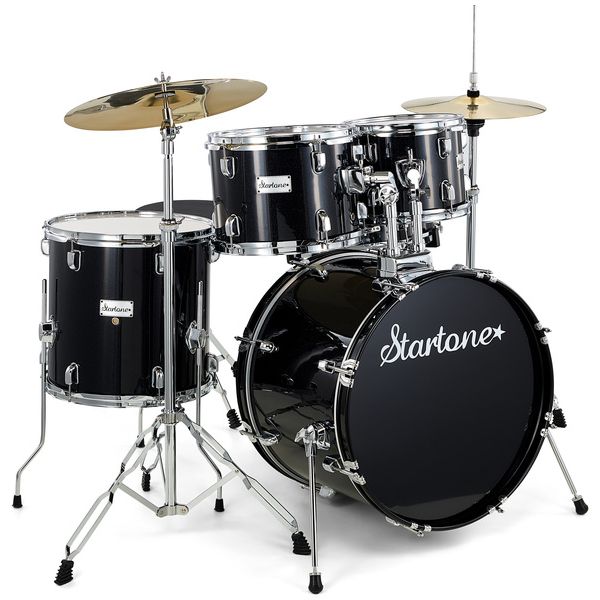Startone Star Drum Set Studio Bundle BK