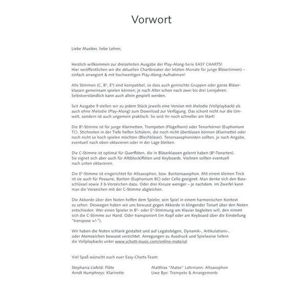 Music Factory Easy Charts Play-Along 13