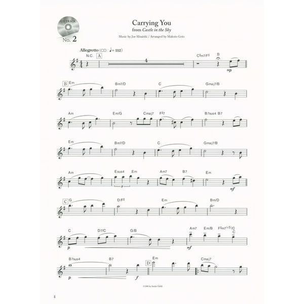 Zen-On Studio Ghibli for Flute