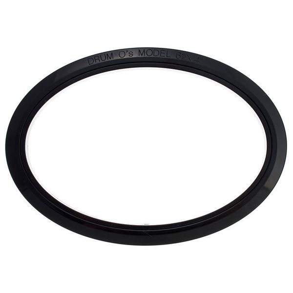 Bass Drum O's 6" Black Oval HOBL6