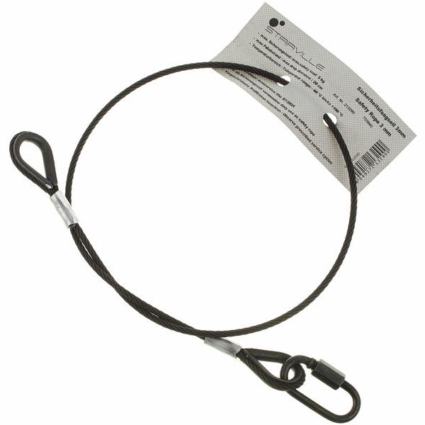 Stairville Safety 60cm/3mm Black 5kg