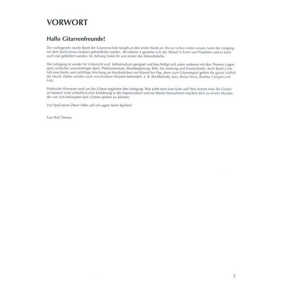 Schott Gitarre Spielen Hobby 2