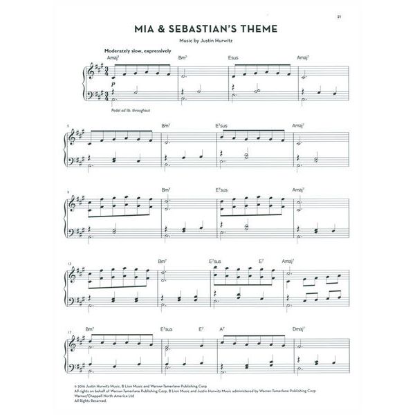 Faber Music La La Land