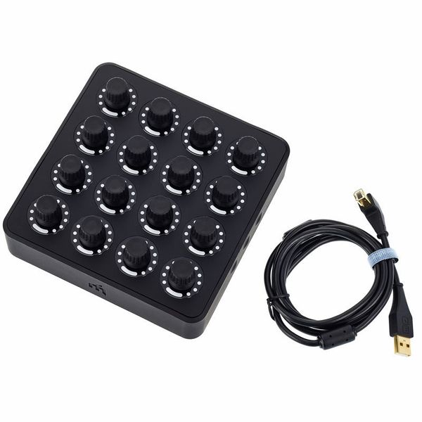 DJ Techtools Midi Fighter Twister black