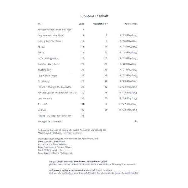 Schott Soul Classics 2 T-Sax