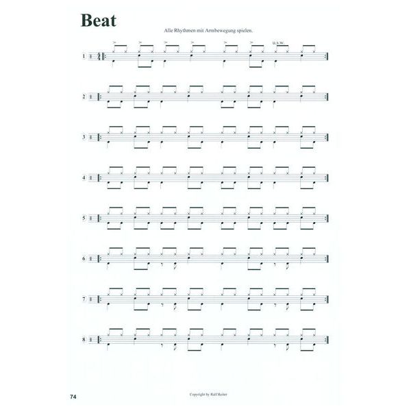 Ralf Reiter bungen für kleine Trommel