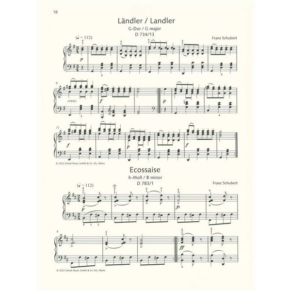 Schott Mein erster Schubert