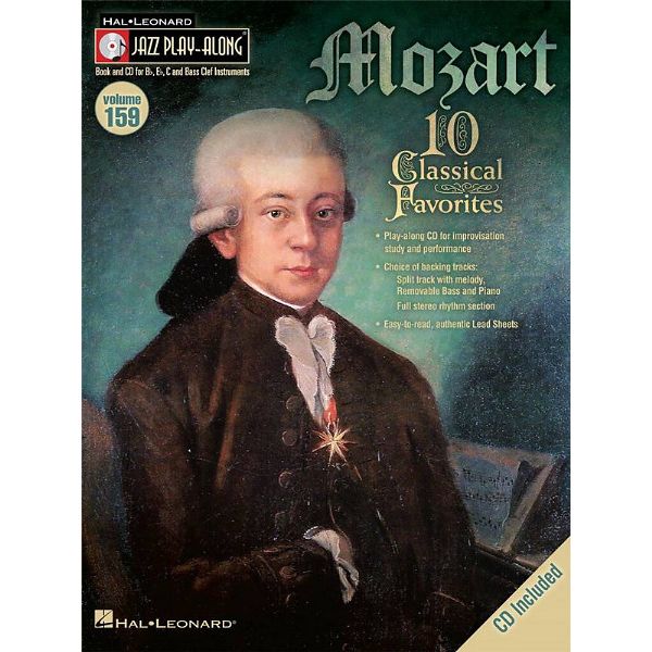 Hal Leonard Jazz Play-Along Mozart