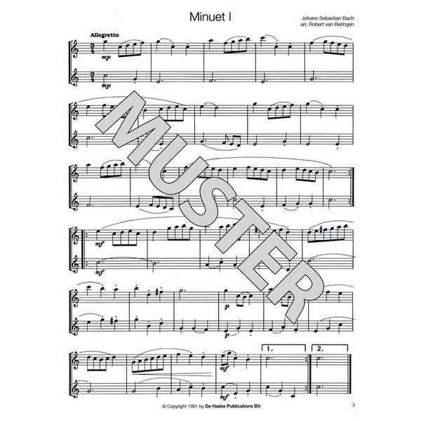 De Haske Bach For Saxophone - Duets