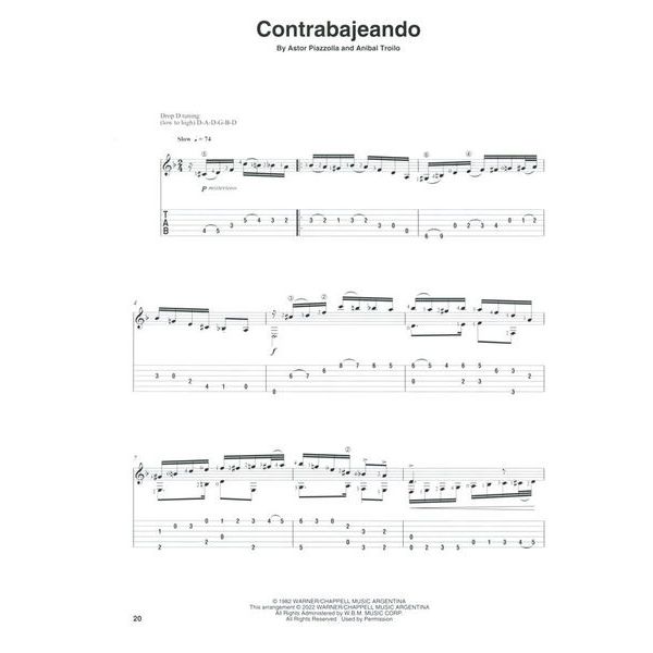Hal Leonard Astor Piazzolla Guitar