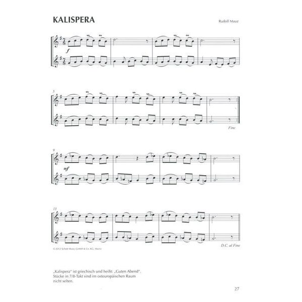 Schott Klarinette Spielen Hobby 3