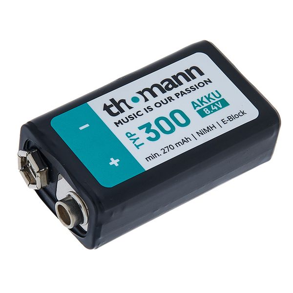 Thomann 9V NIMH Accu 300mAh