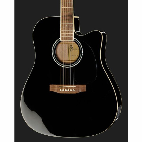 Harley Benton CLD-60SCE BK Custom Lin Bundle