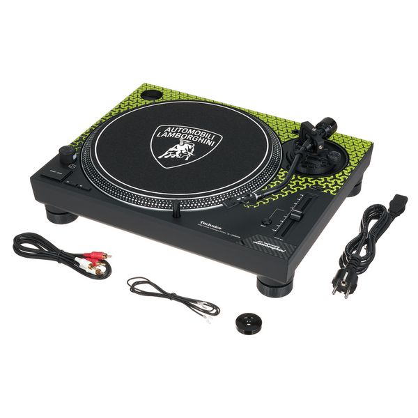 Technics SL-1200M7B GREEN Lamborghini