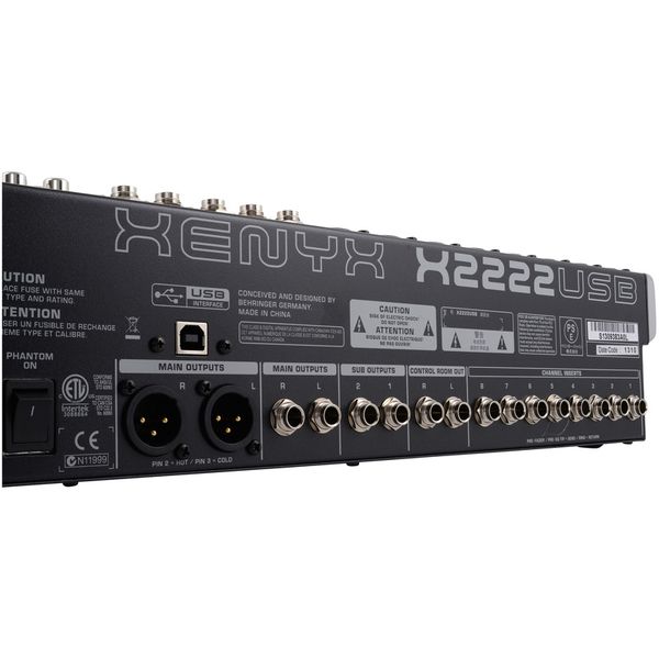 Behringer Xenyx X2222USB HP Bundle