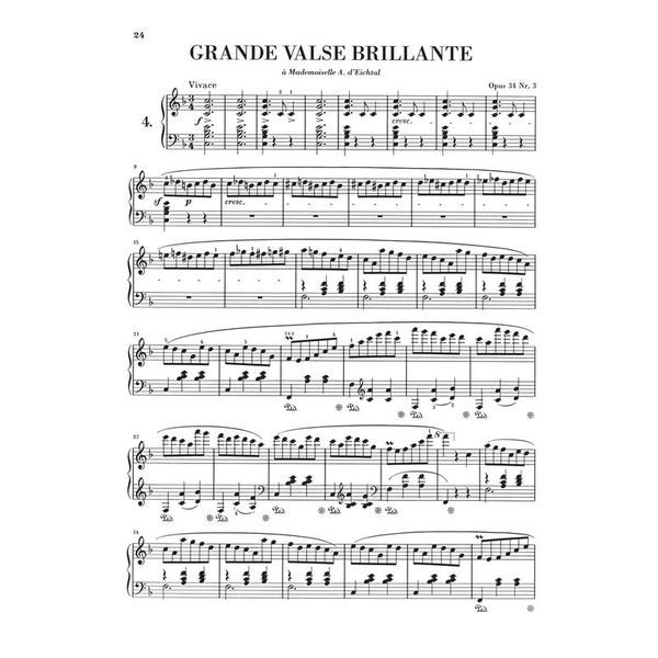 Henle Verlag Chopin Walzer