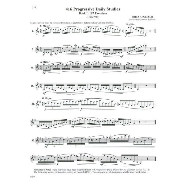 Carl Fischer Celebrated Method Clarinet