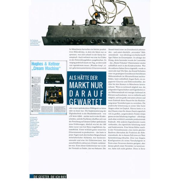 Hughes&Kettner Into The Blue DE