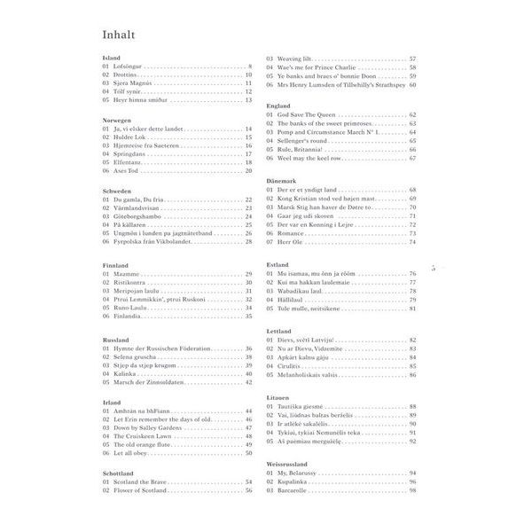 Edition Dux Europa in Noten