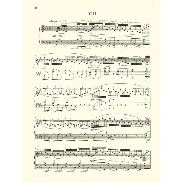 Henle Verlag Skrjabin Acht Etüden op.42