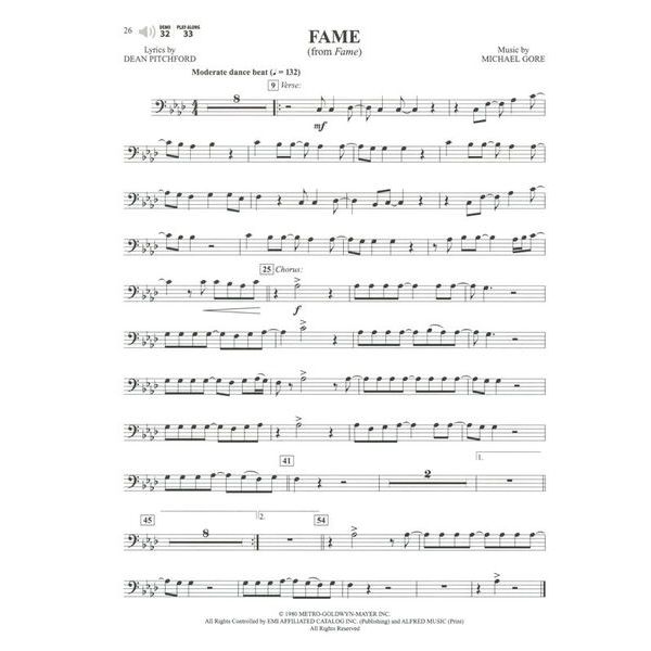 Alfred Music Publishing Top Hits from TV Trombone