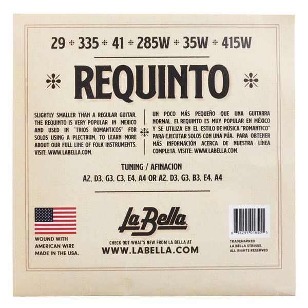 La Bella RQ80 Requinto Strings