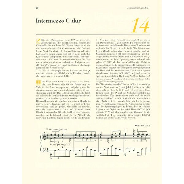 Henle Verlag Am Klavier Brahms