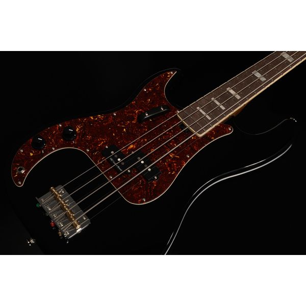 Harley Benton MV-4P LH Black