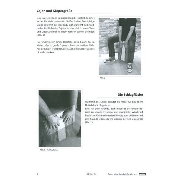 Cascha Cajon Schnell und einfach