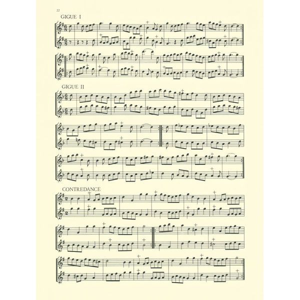 Brenreiter Chédeville Galante Duos Alt