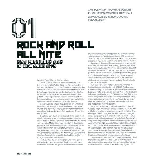 Hannibal Verlag 50 Jahre Kiss