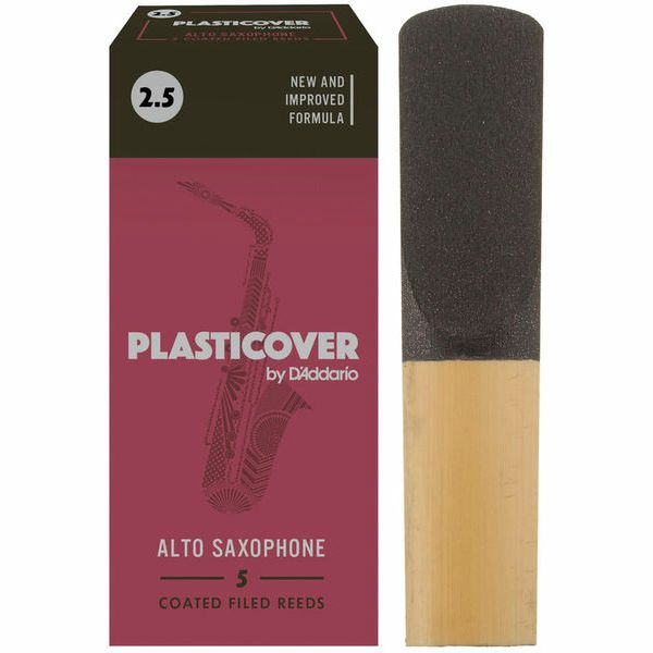 DAddario Woodwinds Plasticover Alto Saxophone 2.5