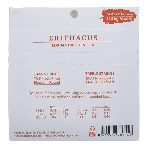 Knobloch Strings EDB 34.5 High Tension