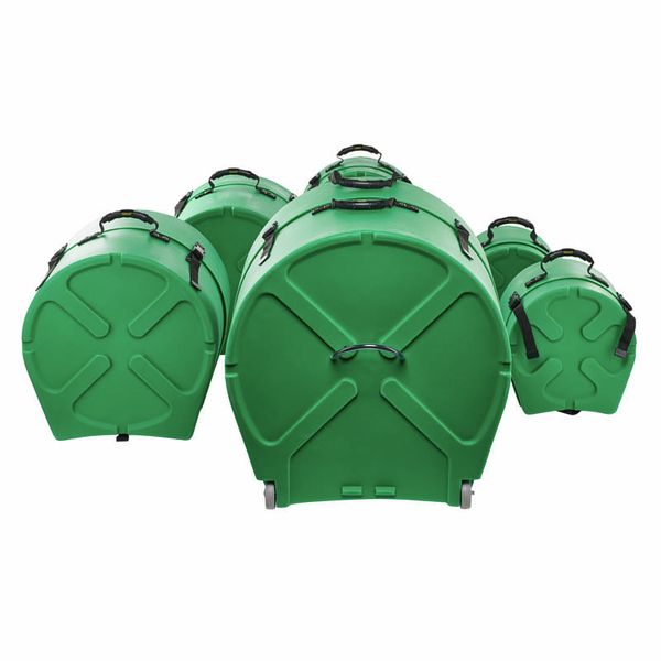 Hardcase HRockFus6 F.Lined Set D.Green