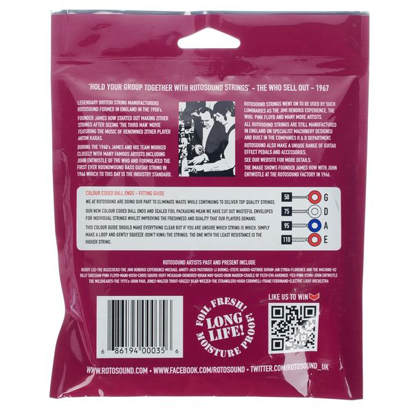 Rotosound Steve Harris SH77