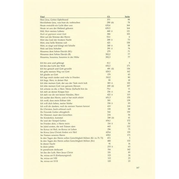 Brenreiter Intonationen zum Gotteslob