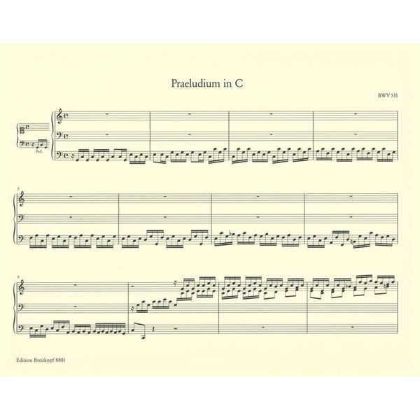 Breitkopf & Hrtel Bach Smtliche Orgelwerke