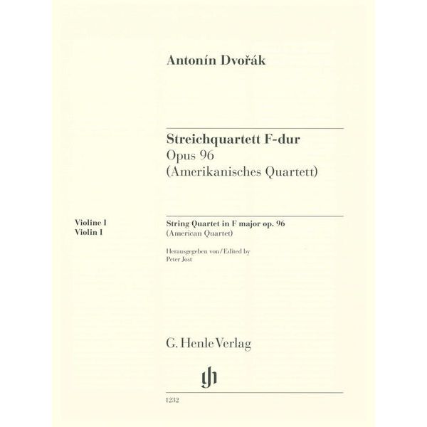 Henle Verlag Dvorak Streichquartett F-dur