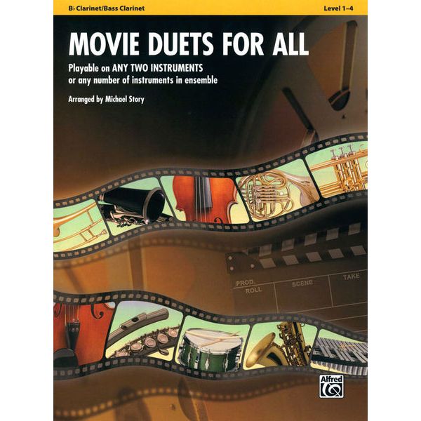 Alfred Music Publishing Movie Duets For All Clarinet