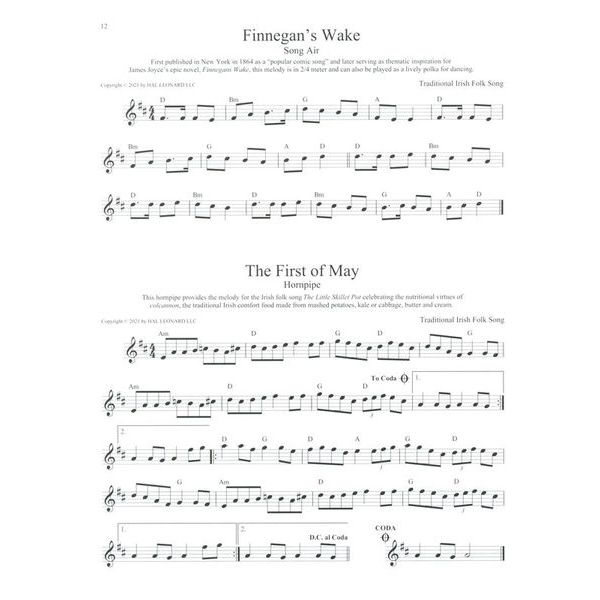 Hal Leonard First 50 Irish Tinwhistle